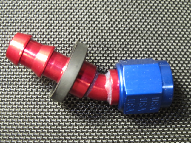 (image for) 60° PUSH ON HOSE END